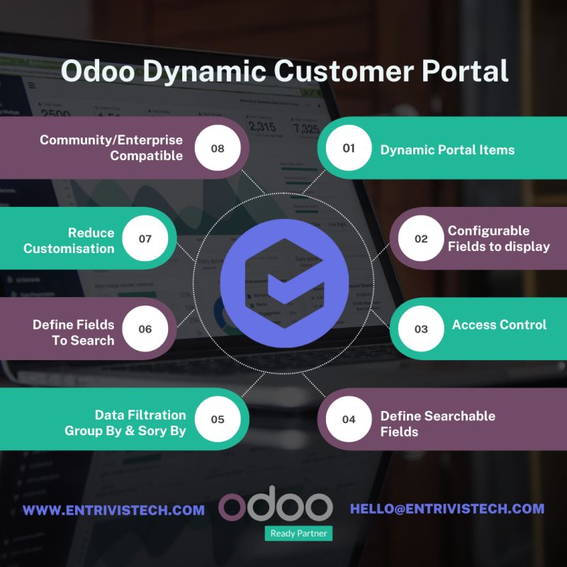 Dynamic Customer Portal - Odoo App