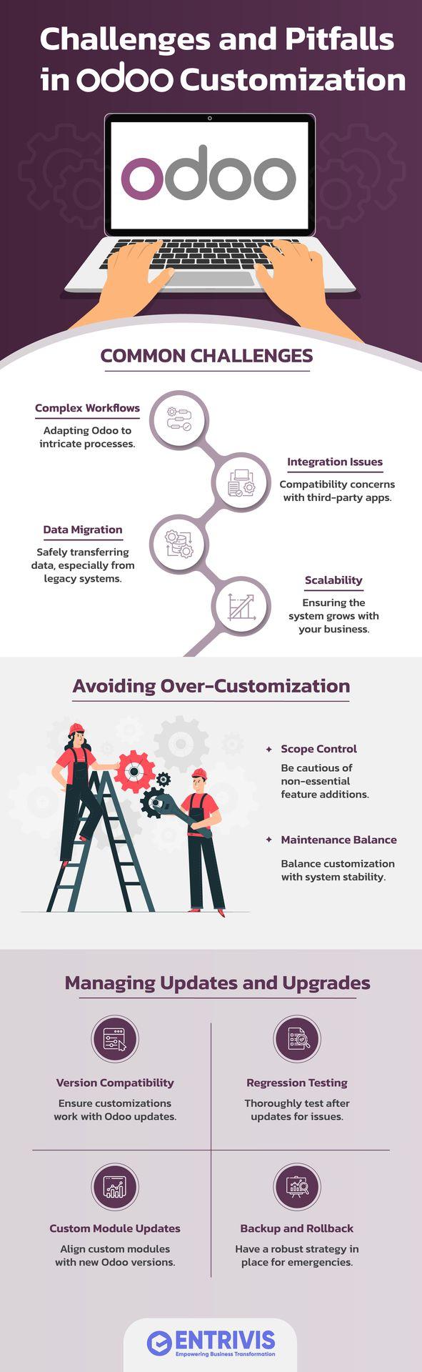 Challenges and Pitfalls in Odoo Customization